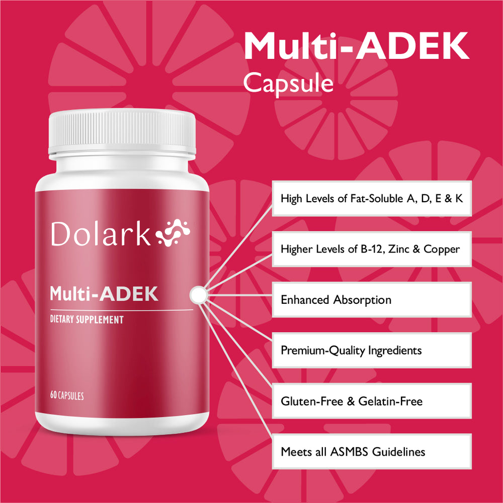 DOLARK Multi-ADEK Vitamin Capsules, Iron Free