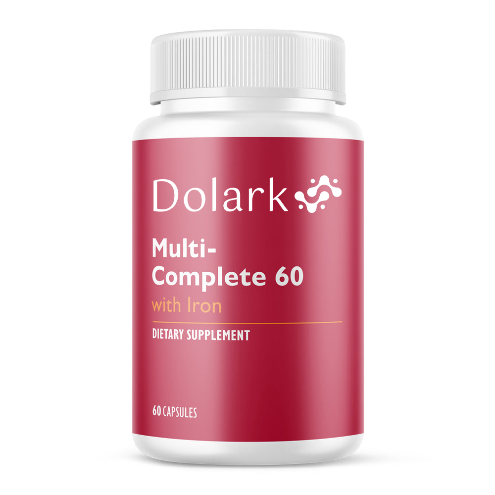 Dola Rk DOLARK Multi-Complete 60 Bariatric Multivitamin with Iron Capsules – Dolark