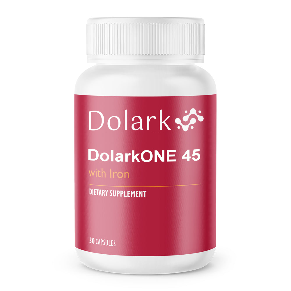 Dola Rk DOLARK CelebrateONE 45 Once Daily Bariatric Multivitamin with Iron Cap ...