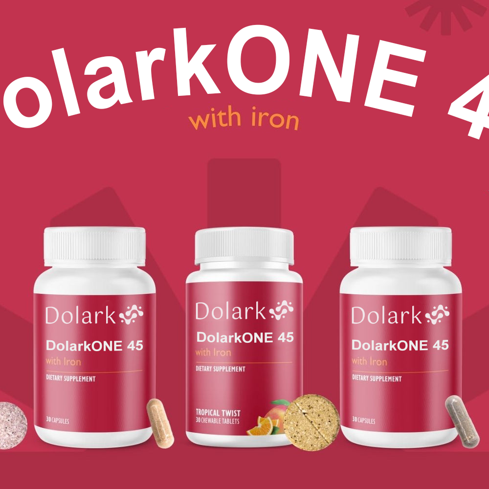 Dola Rk DOLARK CelebrateONE 45 Once Daily Bariatric Multivitamin with Iron Cap ...