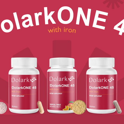 DOLARK CelebrateONE 45 Once Daily Bariatric Multivitamin with Iron Capsules