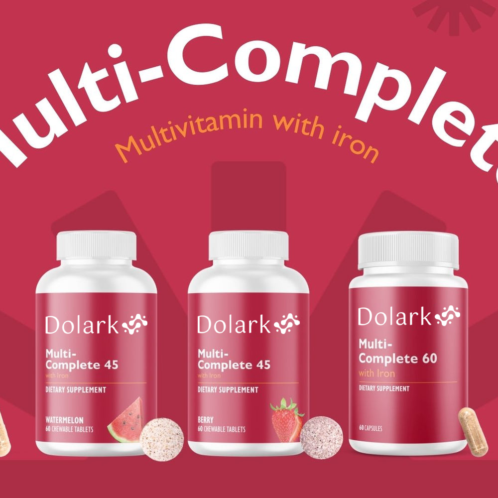 DOLARK Multi-Complete 45 Bariatric Multivitamin with Iron Capsules
